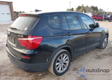 2014 BMW X3 xDrive28I z USA, uszkodzony, nr VIN 5UXWX9C57E0D16022